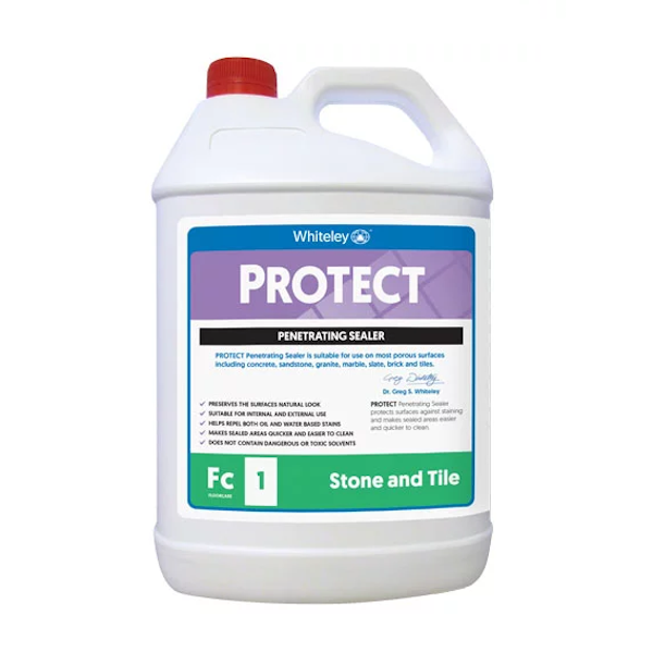 Whiteley | Protect 5Lt Penetrating Sealer | Cleaning Supplies Melbourne