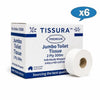Wholesale Tissura | Premium Jumbo Toilet Paper 2Ply Roll Individually Wrapped 6 Boxes | Crystalwhite Cleaning Supplies Melbourne