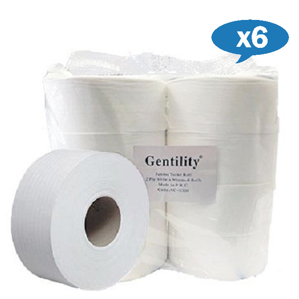 A & C Gentility | Wholesale Jumbo Toilet Paper | Crystalwhite Cleaning Supplies Melbourne