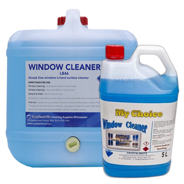 My Choice | My Choice Window Cleaner | Crystalwhite Cleaning Supplies Melbourne