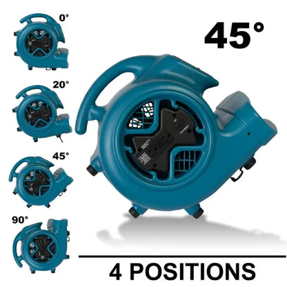Cleanstar| XPOWER X-600AC Professional Air Mover 3/4HP | Crystalwhite Cleaning Supplies Melbourne