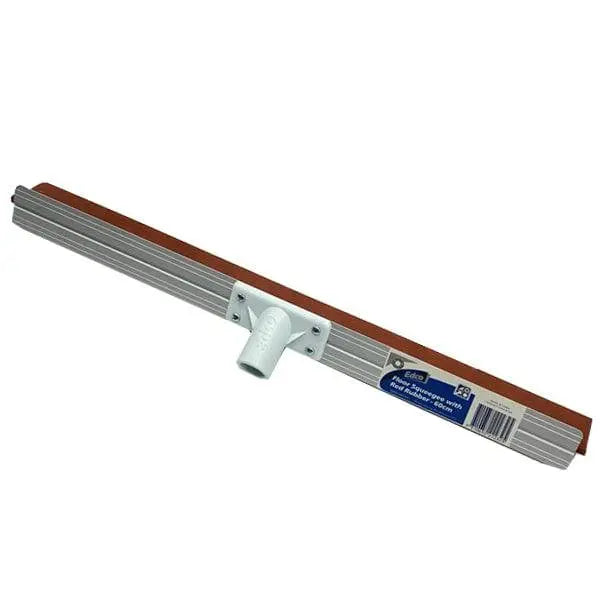 Edco Aluminium Back Red Rubber Floor Squeegee 600mm