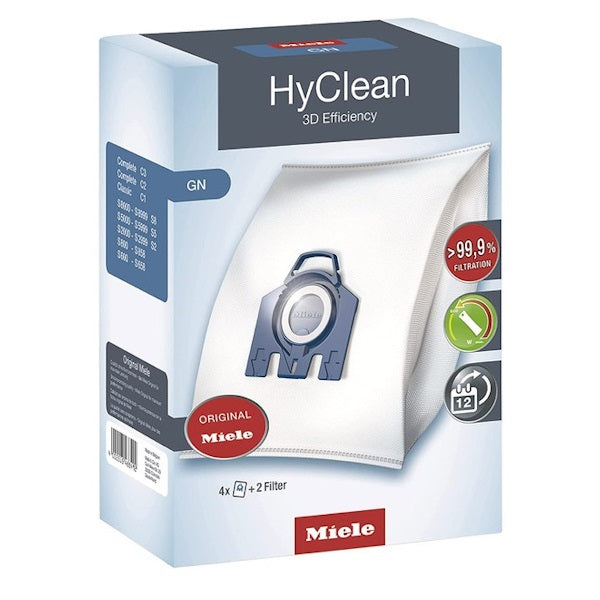 CleanStar Pty Ltd | HyClean Miele GN Vacuum 3D Efficiency Dustbags | Crystalwhite Cleaning Supplies Melbourne