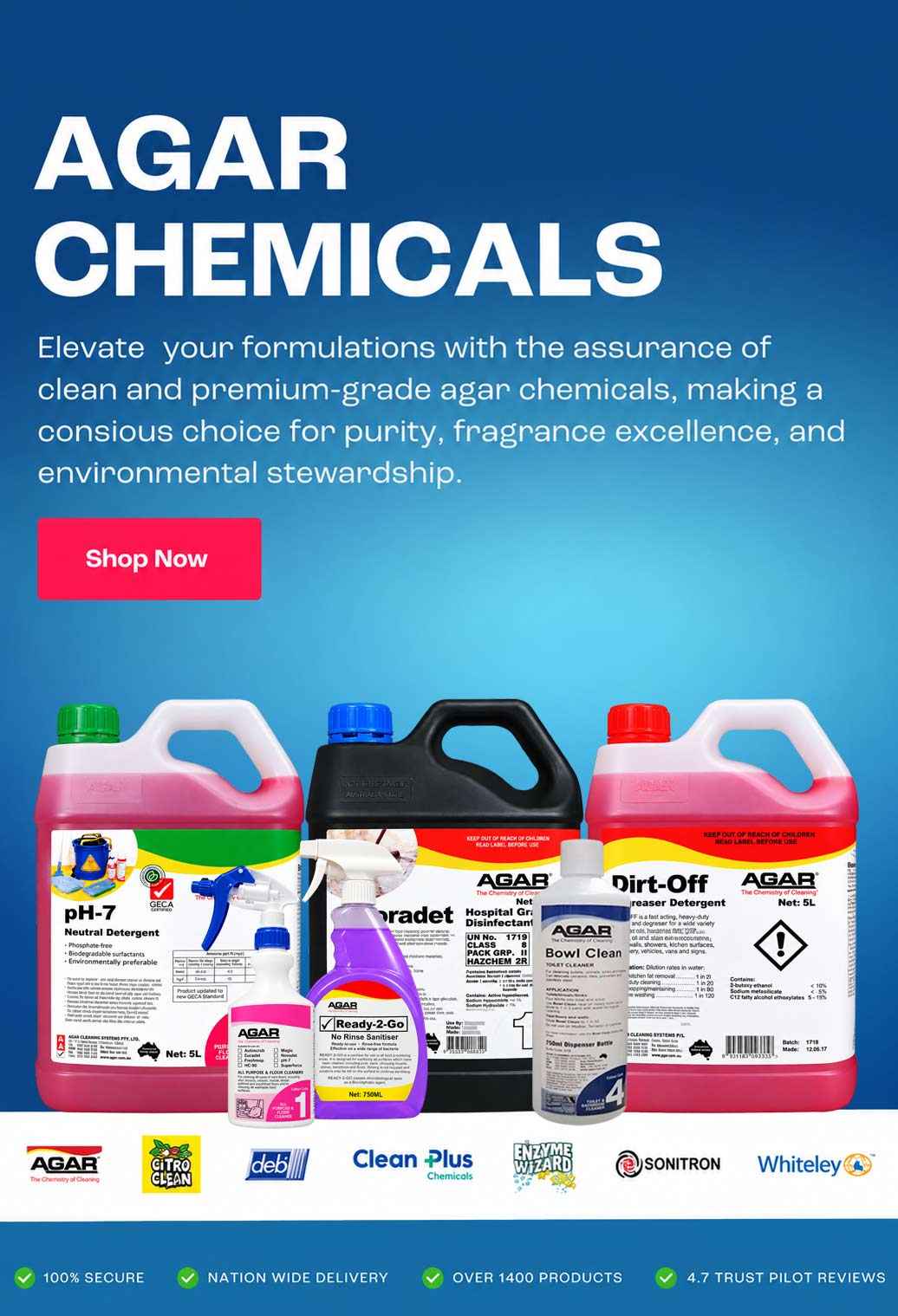 Agar Cleaning Products