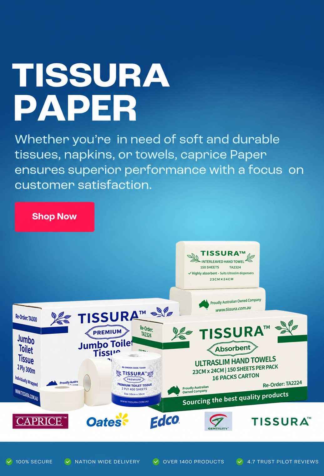 Caprice Commercial Paper Products