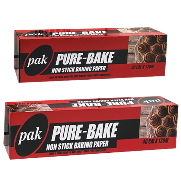 Pak Pure Bake Non Sticky Baking Paper | Crystalwhite Cleaning Supplies Melbourne