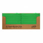 Sabco | All Purpose 40 X 40 cm Green Microfibre Cloths | Crystalwhite Cleaning Supplies Melbourne
