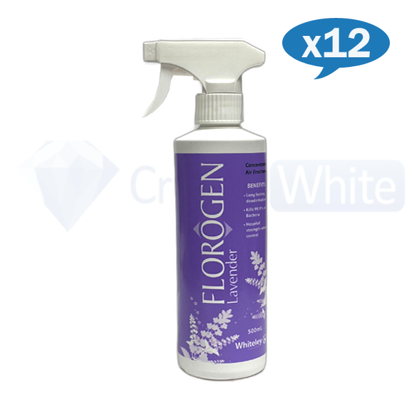 Whiteley | Florogen Lavender 500ml carton quantity | Crystalwhite Cleaning Supplies Melbourne