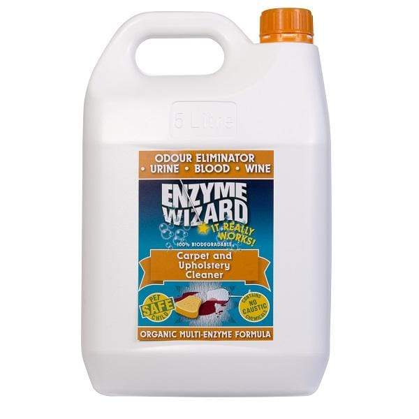 Enzyme Wizard | Carpet and Upholstery Cleaner 5Lt | Crystalwhite Cleaning Supplies Melbourne