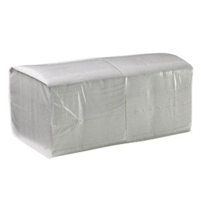 Caprice | Duro 1 Ply Lunch Napkins Quarter Fold (White) 3000 | Crystalwhite Cleaning Supplies Melbourne