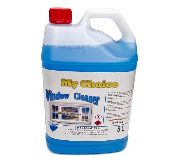 My Choice | Window Cleaner 5Lt | Crystalwhite Cleaning Supplies Melbourne