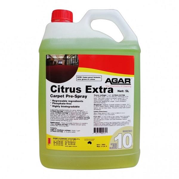 Agar | Citrus Extra Carpet Cleaner (Prespray) Biodegradable | Crystalwhite Cleaning Supplies Melbourne