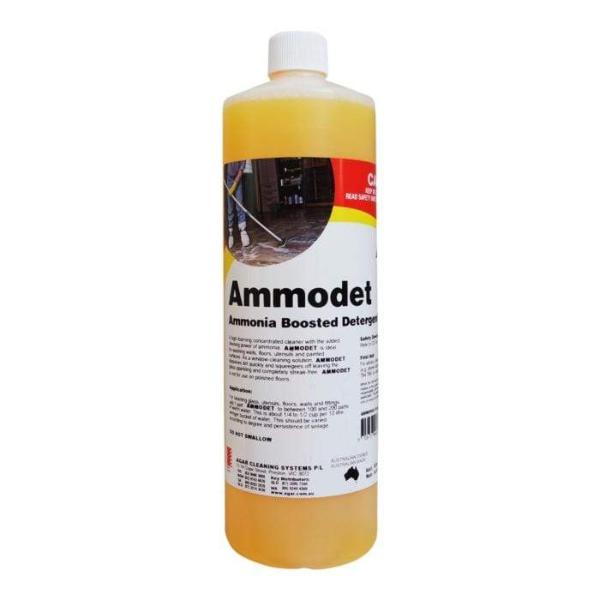 Agar | Ammodet 1Lt Ammonia Boosted Detergent | Crystalwhite Cleaning Supplies Melbourne