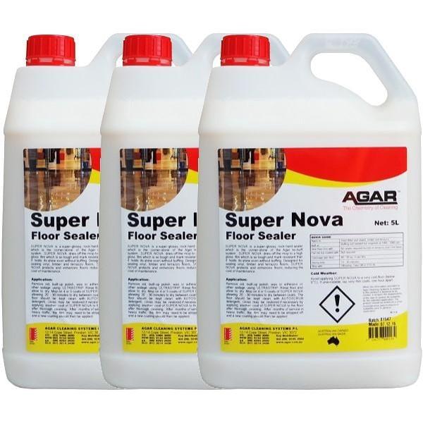 Agar | Super Nova 3 X 5Lt Floor Sealer | Crystalwhite Cleaning Supplies Melbourne