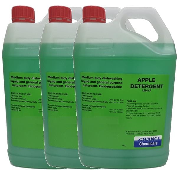 Advance Chemicals | Dishwashing Apple Detergent  | Crystalwhite Cleaning Supplies Melbourne