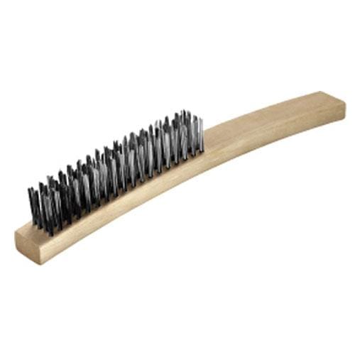Oates | 4 Row Stainless Steel Brush | Crystalwhite Cleaning Supplies Melbourne