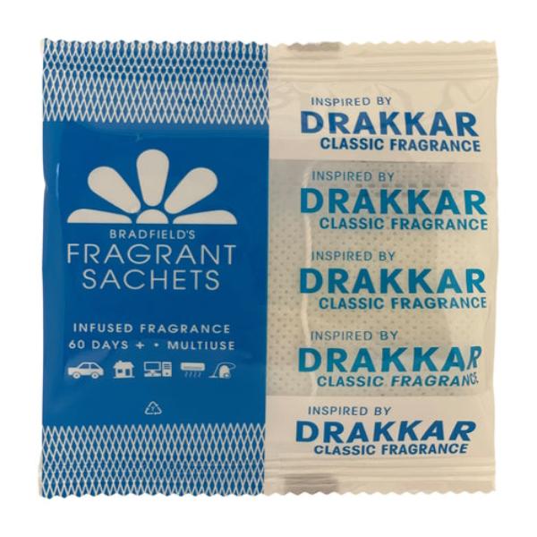 Bradfield's Air Fresheners Fragrant beads in Sachet | Drakkar | Crystalwhite Cleaning Supplies Melbourne
