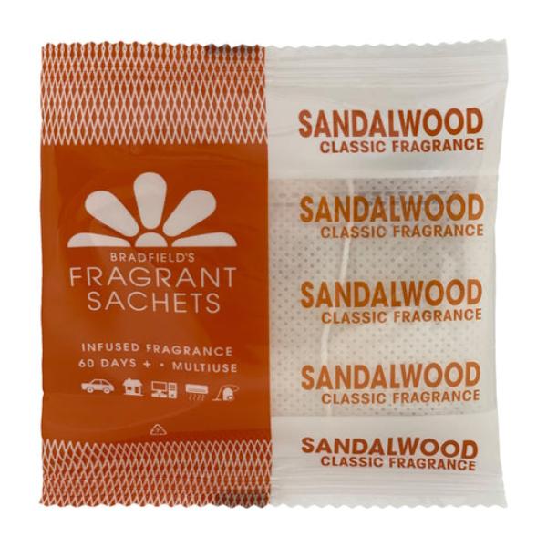 Bradfield's Air Fresheners Fragrant beads in Sachet | Sandalwood | Crystalwhite Cleaning Supplies Melbourne