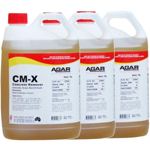 Agar | CMX Concrete Remover Builders Clean 5Lt | Crystalwhite Cleaning Supplies Melbourne