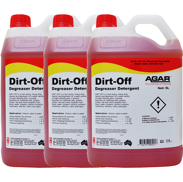 Agar | Dirt Off Degreaser | Crystalwhite Cleaning Supplies Melbourne