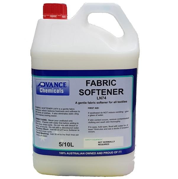 Advance Chemicals | Fabric Softener 5Lt | Crystalwhite Cleaning Supplies Melbourne