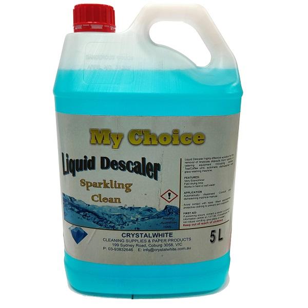 Crystalwhite Cleaning Supplies | De-Scaler 5 Lt | Crystalwhite Cleaning Supplies Melbourne