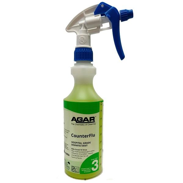 Agar | Counter Flu 500ml Ready to Use | Crystalwhtie Cleaning Supplies Melbourne