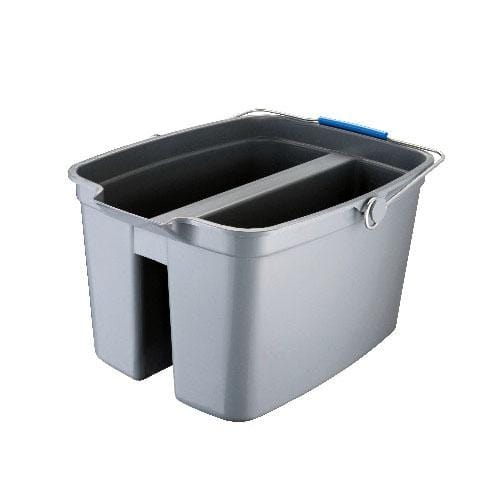 Oates | Oates Divided Pail for Fresh and Dirty Water | Crystalwhite Cleaning Supplies Melbourne