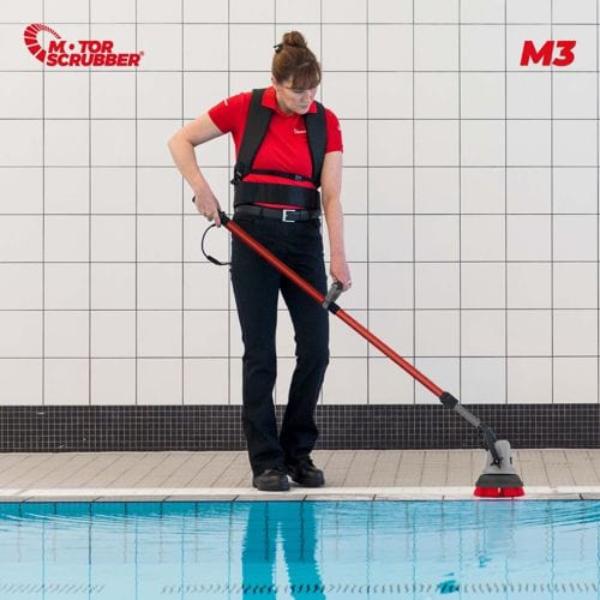 MotorScrubber | M3 Pool Floor Cleaning | Crystalwhite Cleaning Supplies Melbourne
