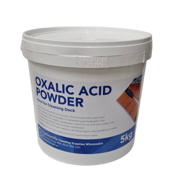 Crystalwhite | Oxalic Acid 5Kg | Crystalwhite Cleaning Supplies Melbourne
