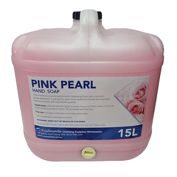Crystalwhite | Pink Pearl Hand Soap 15Lt | Crystalwhite Cleaning Supplies Melbourne