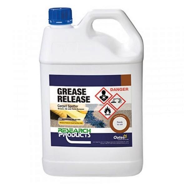 Oates Research Products | Grease Release 5Lt Pre-Spray | Crystalwhite Cleaning Supplies Melbourne