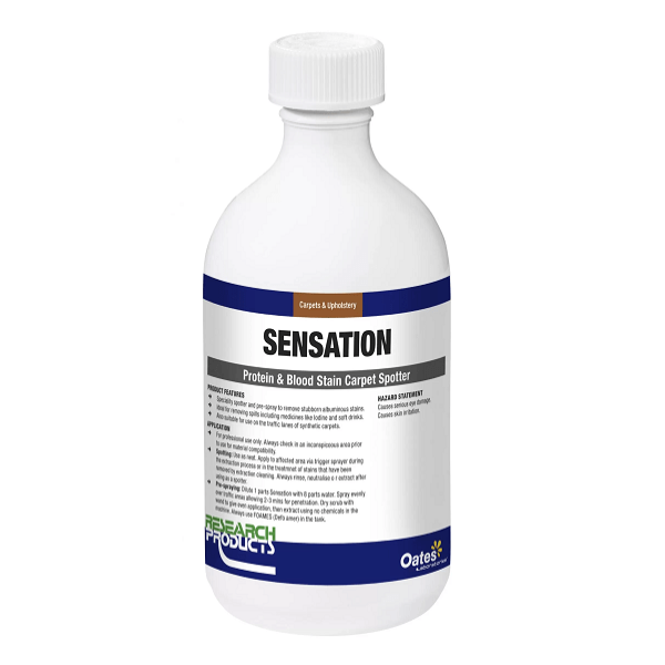 Research Products | SENSATION Carpet Cleaner (Pre-Spray) | Crystalwhite Cleaning Supplies Melbourne