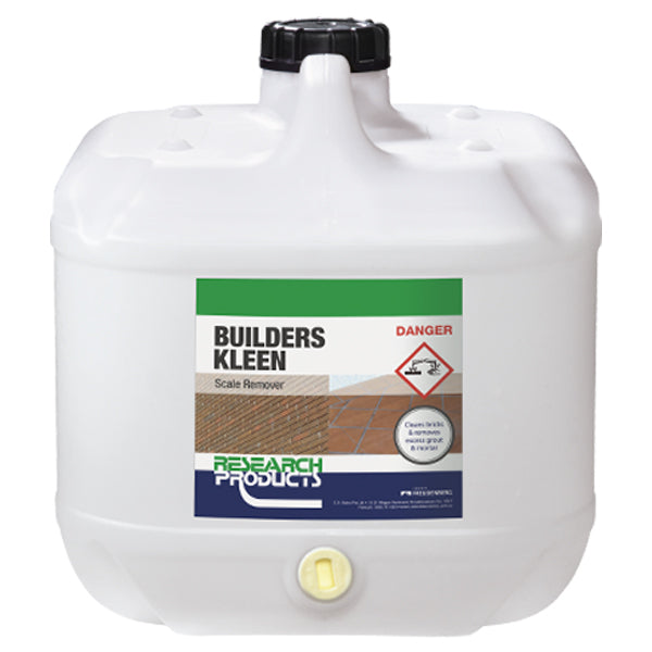 Research Products | Builders Kleen 15Lt | Crystalwhite Cleaning Supplies Melboure