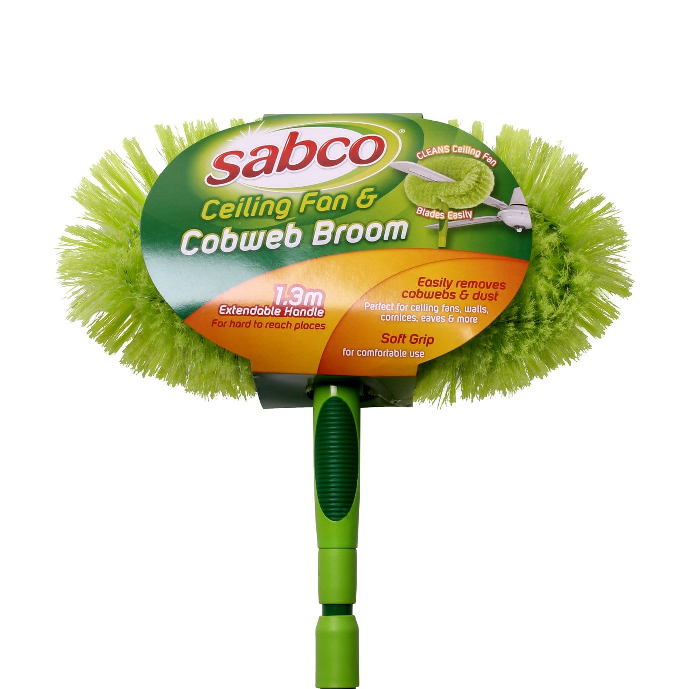 Sabco | Ceiling Fan & Cob Web Broom | Crystalwhite Cleaning Supplies Melbourne