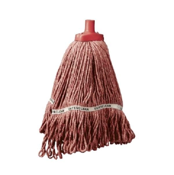 Oates | Duraclean Mop Head Butterfly Cut 350g Red | Crystalwhite Cleaning Supplies Melbourne