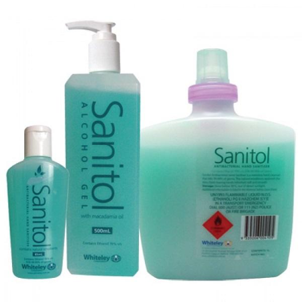 Whiteley | Whiteley Sanitol Hand Sanitiser Water Less | Crystalwhite Cleaning Supplies Melbourne