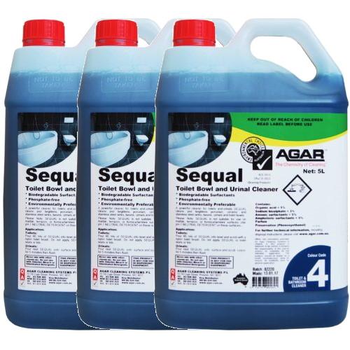 Agar | Sequal Washroom Cleaner | Crystalwhite Cleaning Supplies Melbourne