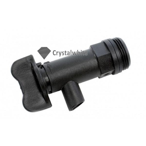 Black 25 or 20 Lt Drum Tap | Crystalwhite Cleaning Supplies Melbourne