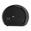 Tork | Black Mini Jumbo Toilet Roll Dispenser T2 System | Crystalwhite Cleaning Supplies Melbourne
