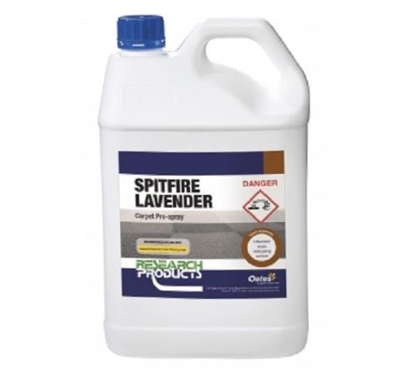 Research Products | Spitfire Lavender (Pre-Spray) 5Lt | Crystalwhite Cleaning Supplies Melbourne