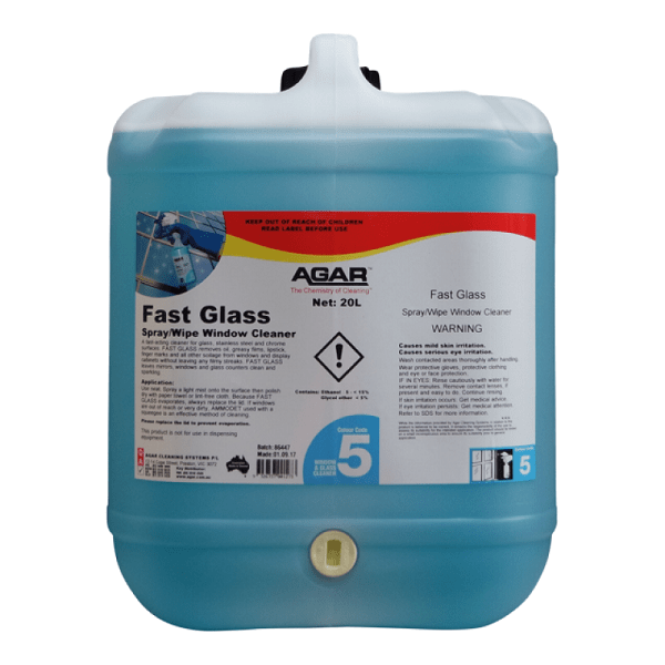 Agar | Agar Fast Glass 5Lt | Crystalwhite Cleaning Supplies Melbourne