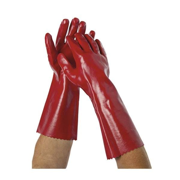 Oates | Oates Liquid Resistant Long Gloves 400mm | Crystalwhite Cleaning Supplies Melbourne