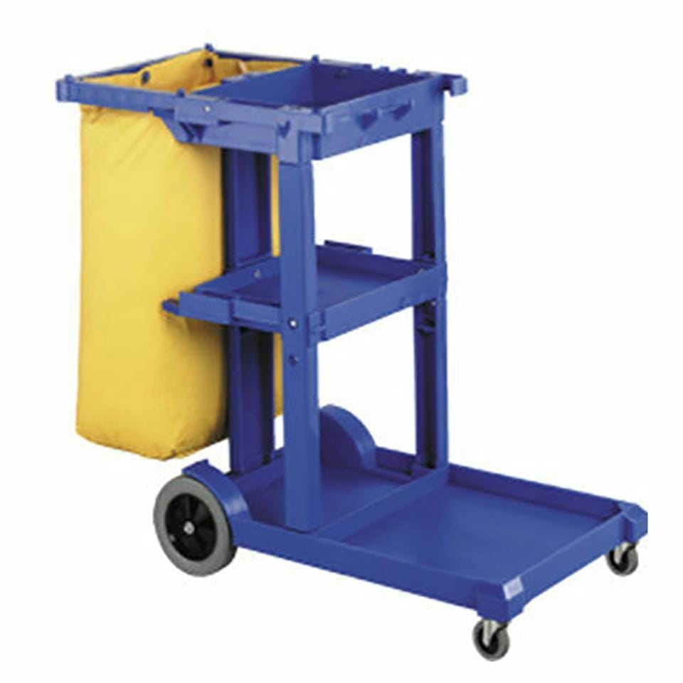 NAB | NAB Janitor Cart with Bag | Crystalwhite Cleaning Supplies Melbourne